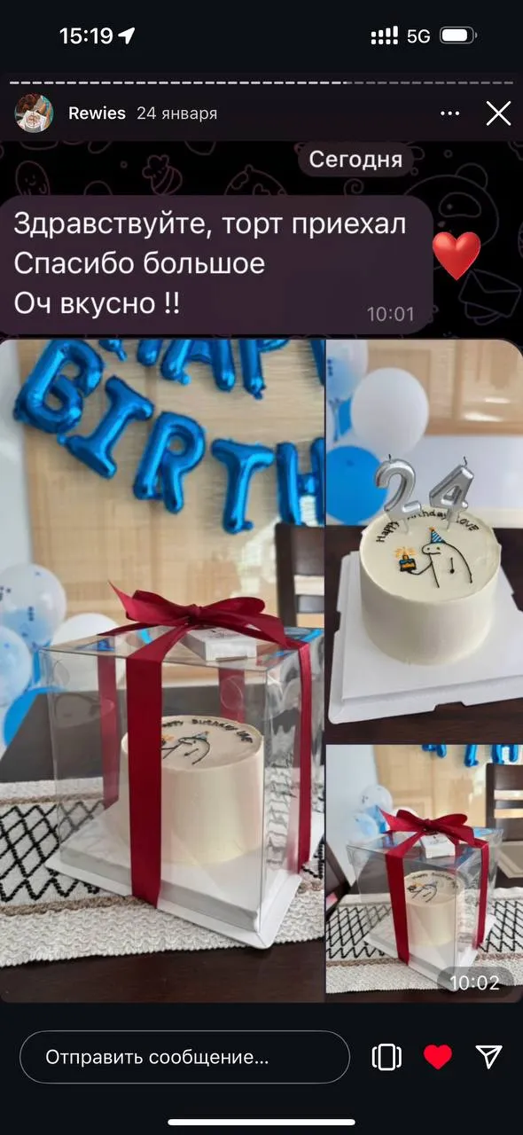 Customer review of a SweetBox cake (21 of 44)