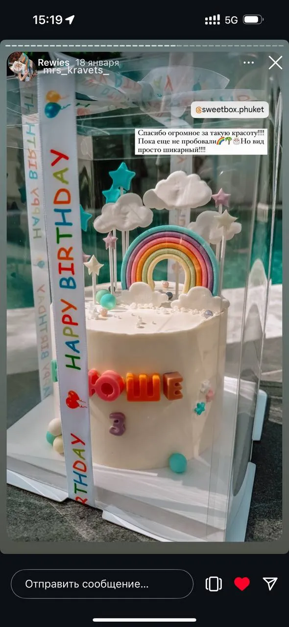 Customer review of a SweetBox cake (22 of 44)