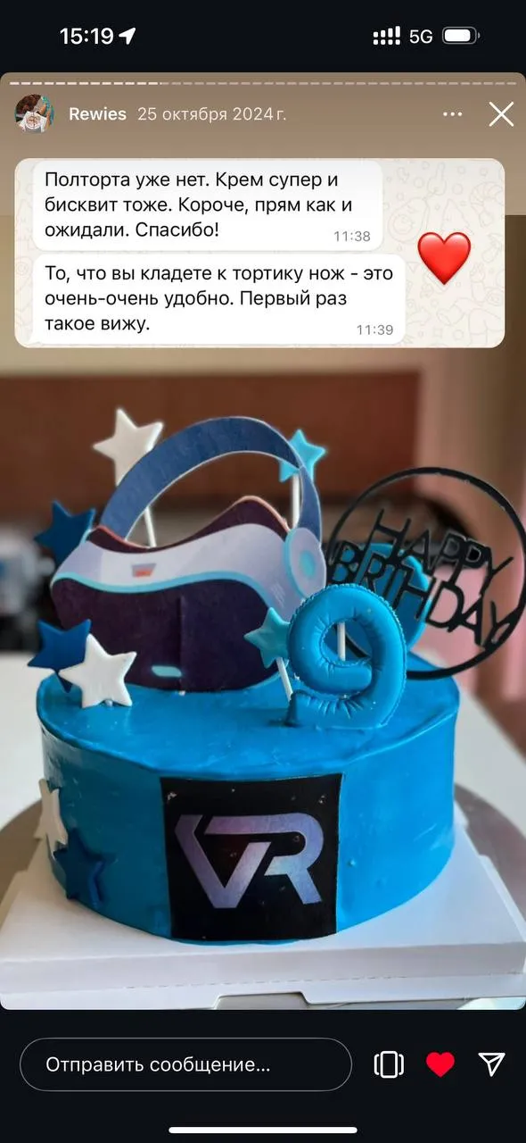 Customer review of a SweetBox cake (32 of 44)